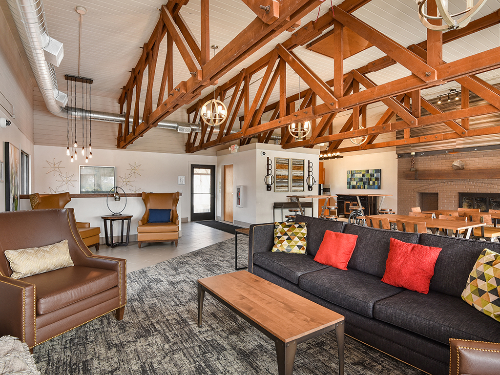 Lancaster Village Apartments - Clubhouse Seating Area