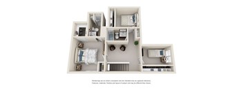 3 Bedrooms, 2.5 Bathrooms (3.2.5b)