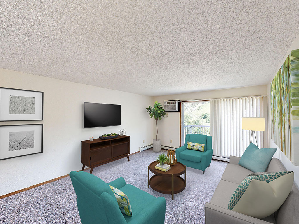 Candlewood Apartments - Living Room