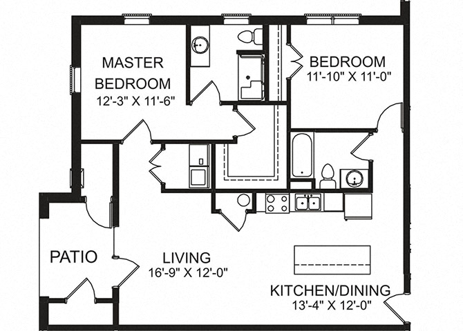 The Camelia floorplan at The Gardens on Timberlake