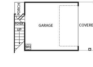 D2 floor plan at The Dominion Apartments in Conroe, TX