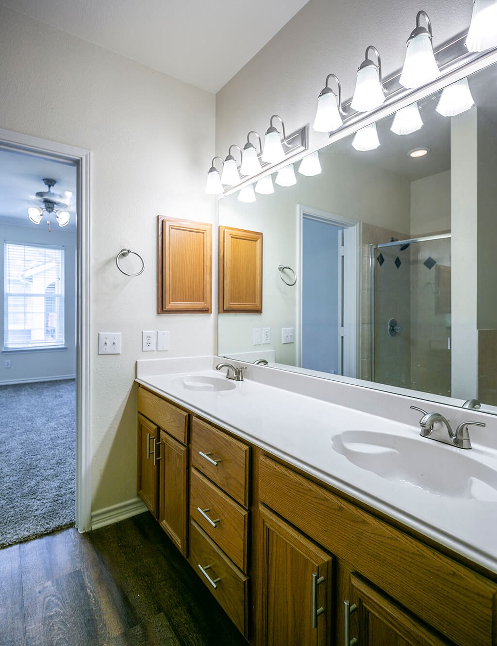Model Second Bathroom at The Dominion Apartments in Conroe TX