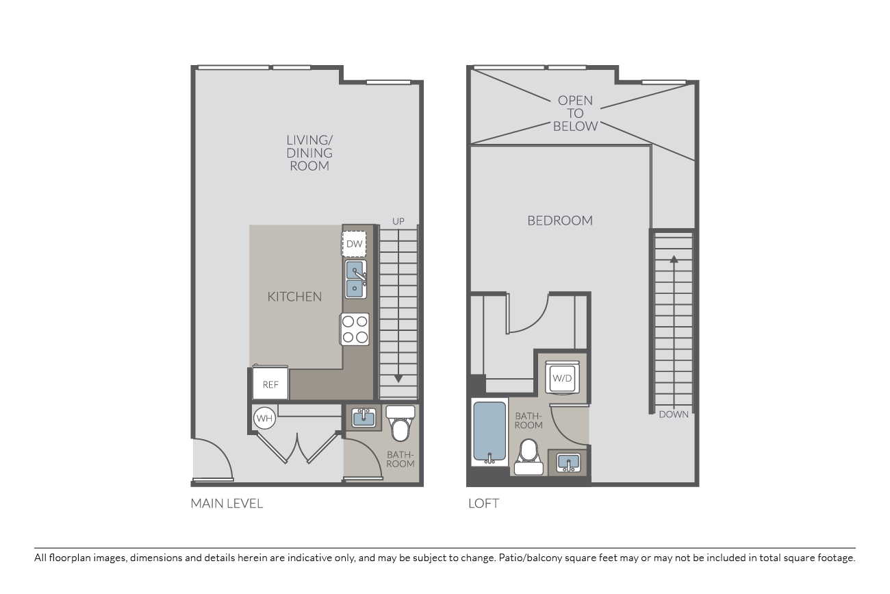 Plan 1T Loft