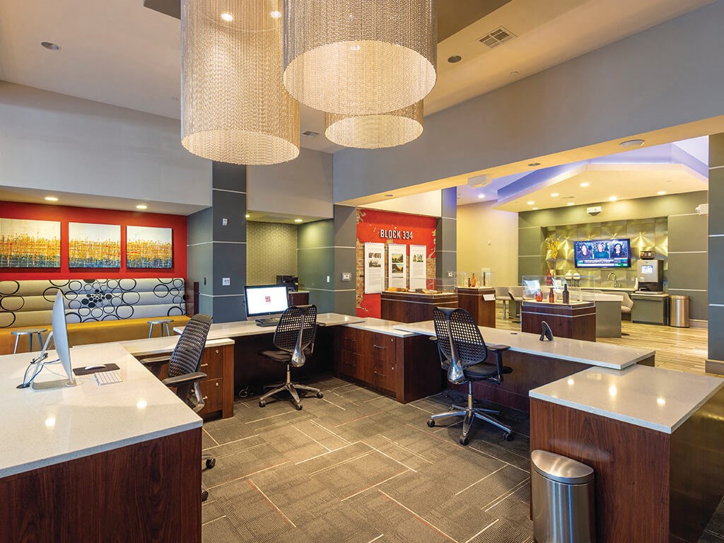 Internet cafe at Block 334 Apartments