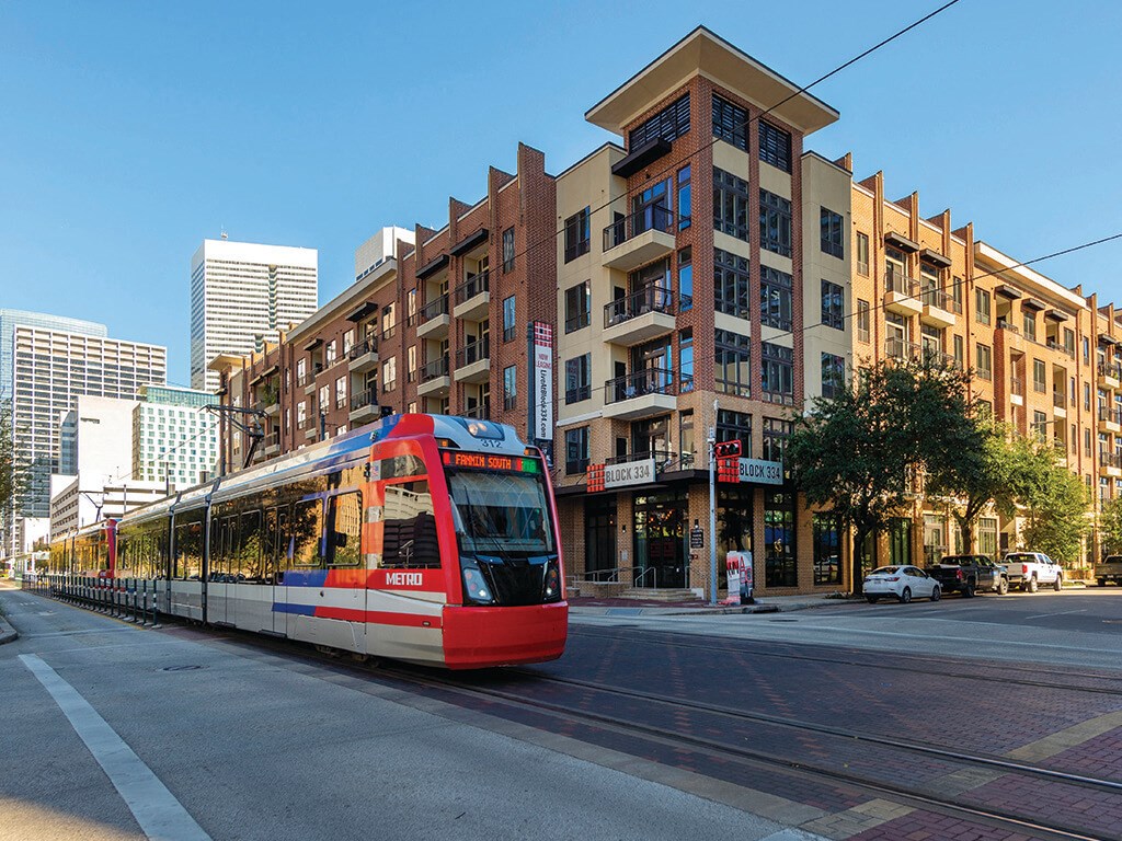 Metro stop at Block 334 Apartments