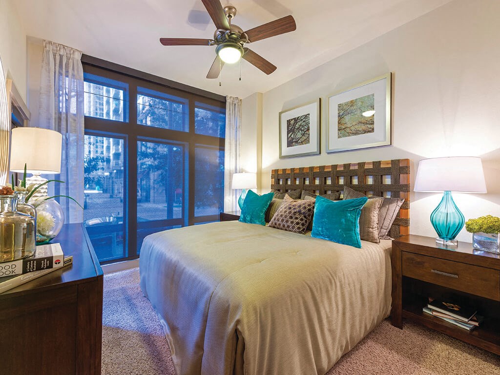 bedroom at Block 334 Apartments