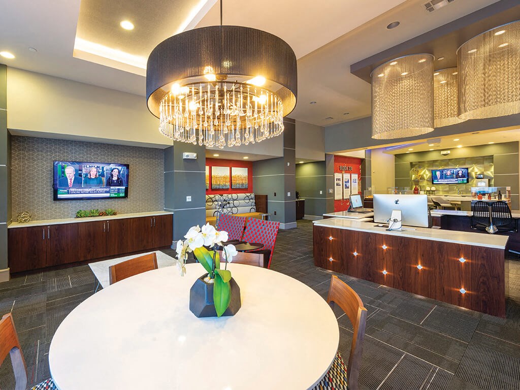 Clubhouse at Block 334 Apartments