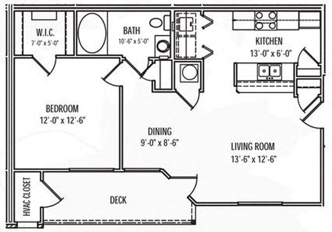 1 Bedroom 1 Bath