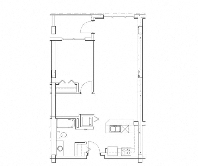 1 bed 1 bath K at Eastlake 2851 Apartments, Seattle, 98102 at Eastlake 2851 Apartments, Seattle, 98102