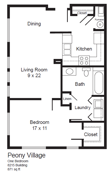 1 Bedroom (8215 Building)