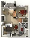 1 Bed 1 Bath