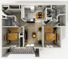 2 Beds 2 Baths