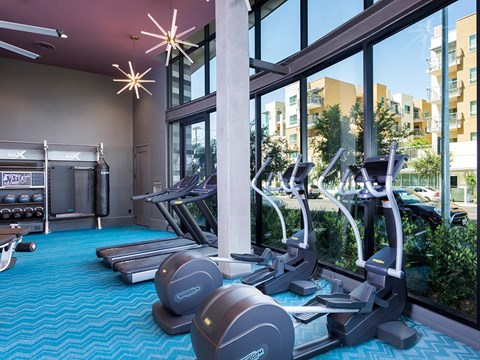 Fitness Center at Vida North Park, California, 92104