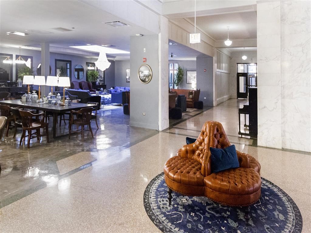 a living room with a couch and a table