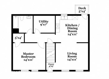 6919 Colrain Circle 3 Beds House for Rent - Photo Gallery 2