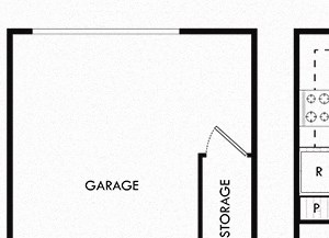 The Meredith + Fenced-in Yard. 1 bedroom townhome. Kitchen with bartop open to living/dinning rooms. 1 full bathroom + powder room. Walk-in closet. Patio/balcony open to yard. Garage on first floor.