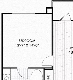 The Sanders The Sanders. 1 bedroom apartment. Kitchen with bartop open to living/dinning rooms. 1 full bathroom. Walk-in closet. Patio/balcony.