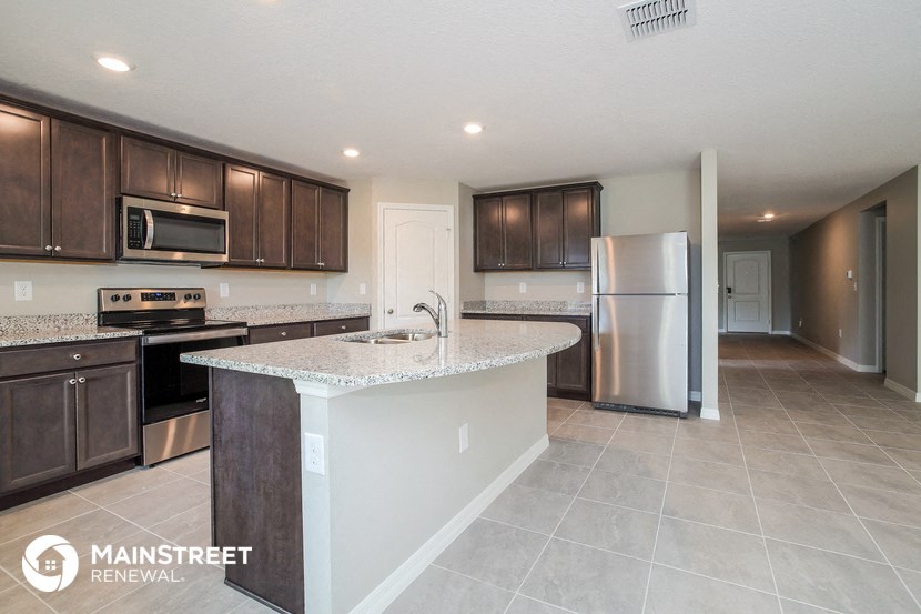 the kitchen is clean and ready for us to use