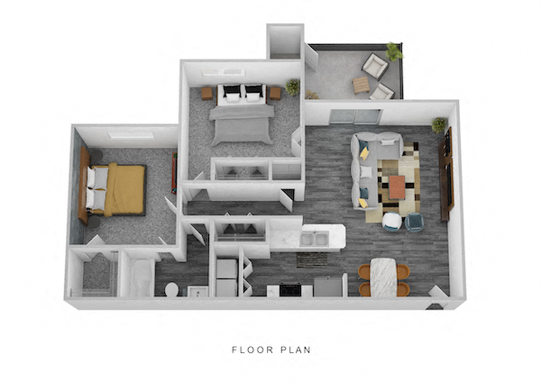 The Anderson Floor Plan at Ivy Hills Living Spaces, Ohio, 45244
