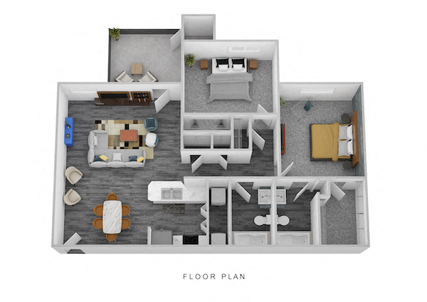 The Madeira Floor Plan at Ivy Hills Living Spaces, Cincinnati, OH, 45244