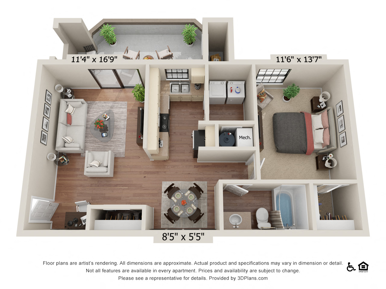 Artemis at Spring Canyon Echo 1Bed 1Bath