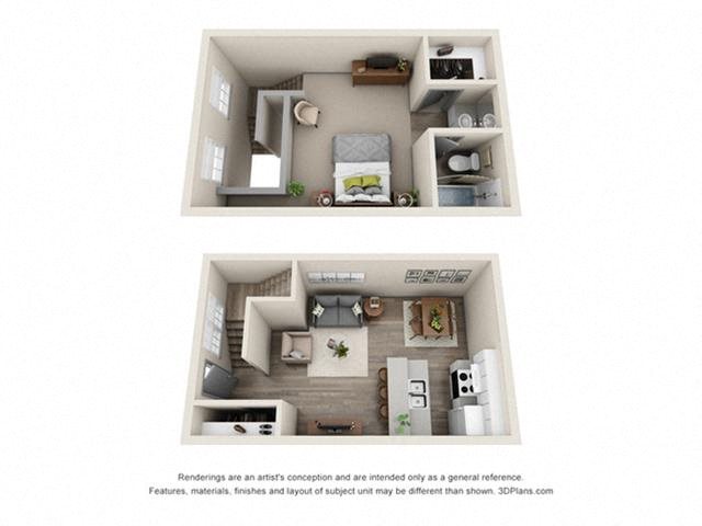 Floor Plans Of The Eclipse Apartments In Indianapolis In