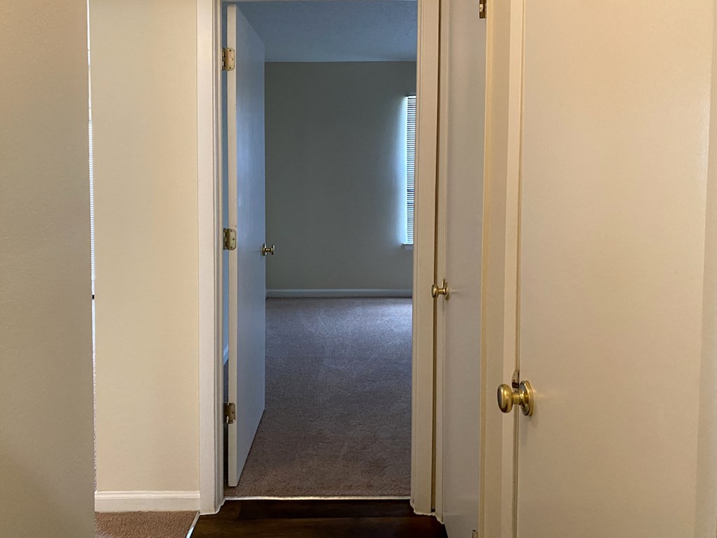 hallway to bedroom