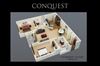 Conquest Floor Plan Conquest Floor Plan at Fenwyck Manor Apartments, Chesapeake