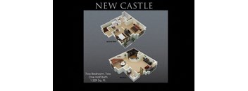 NewCastle Floor Plan at Fenwyck Manor Apartments, Chesapeake, VA, 23320