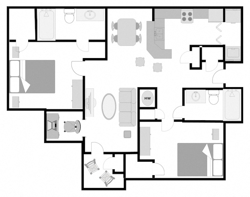 Lumpkin Park Apartments Columbus Muscogee Georgia 31903 Resolute_2_FloorPlan
