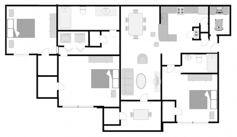 Lumpkin Park Apartments Columbus Muscogee Georgia 31903 Resolute_2_FloorPlan