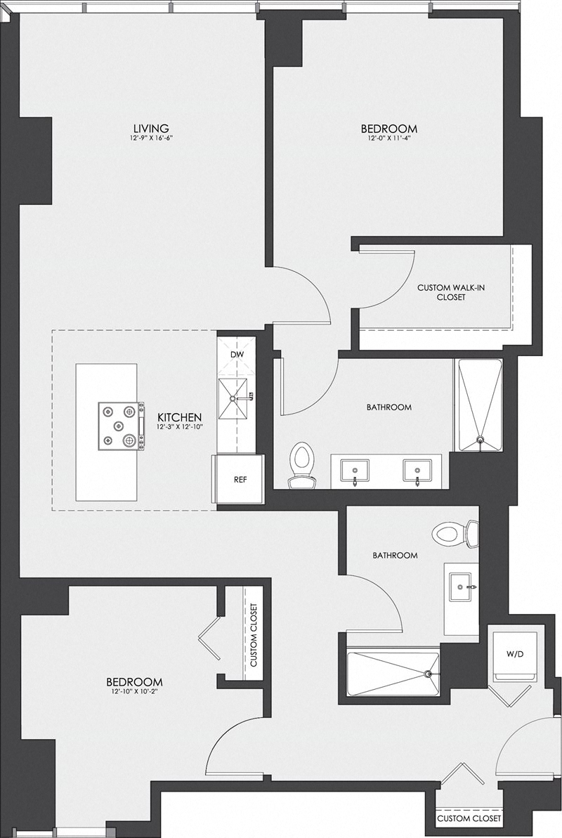 221 W Hubbard Street Studio-3 Beds Apartment for Rent - Photo Gallery 50