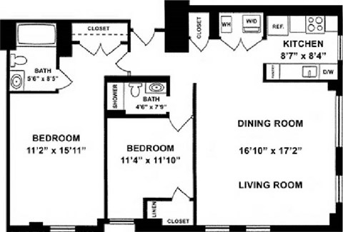 11 South Eutaw Street 1-2 Beds Apartment for Rent - Photo Gallery 34