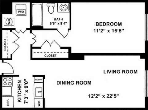 11 South Eutaw Street 1-2 Beds Apartment for Rent - Photo Gallery 37