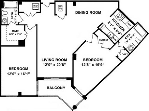 11 South Eutaw Street 1-2 Beds Apartment for Rent - Photo Gallery 36