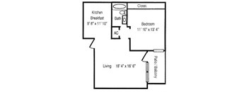 1 Bedroom A1