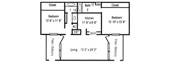 2 Bedroom B2