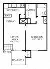 1 Bedroom