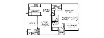2 Bedroom 2/2H