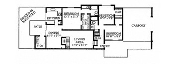 3 Bedroom 3/2J
