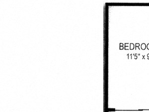 2 bed 1 bath floor plan 2 bed 1 bath floor plan