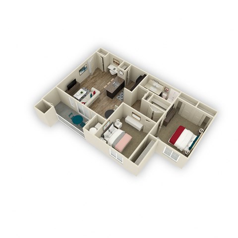 2 bedroom 1 bathroom