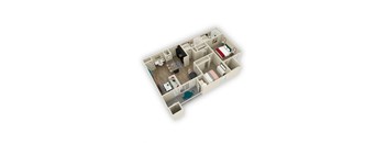 2 bedroom 2 bathroom floor plan