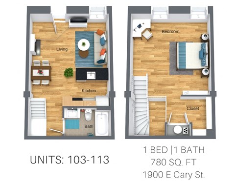 1817 E. Main Street Studio-2 Beds Apartment for Rent - Photo Gallery 46