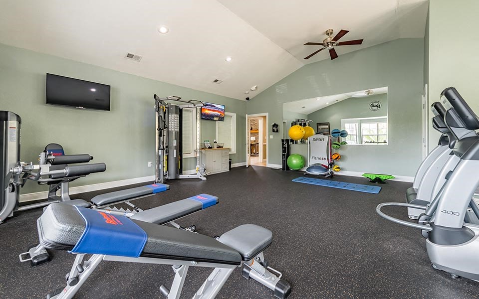 fitness center strength equipment