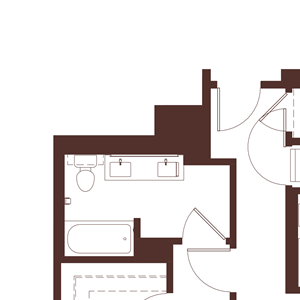 b1 Floorplan b1 Floorplan at North+Vine, Chicago