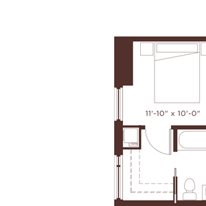 17 floorplan 17 floorplan at North+Vine, Chicago
