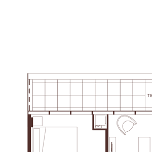 19 floorplan at North+Vine, Illinois, 60610