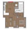 S6 Floor Plan S6 Floor Plan at The George, Wheaton