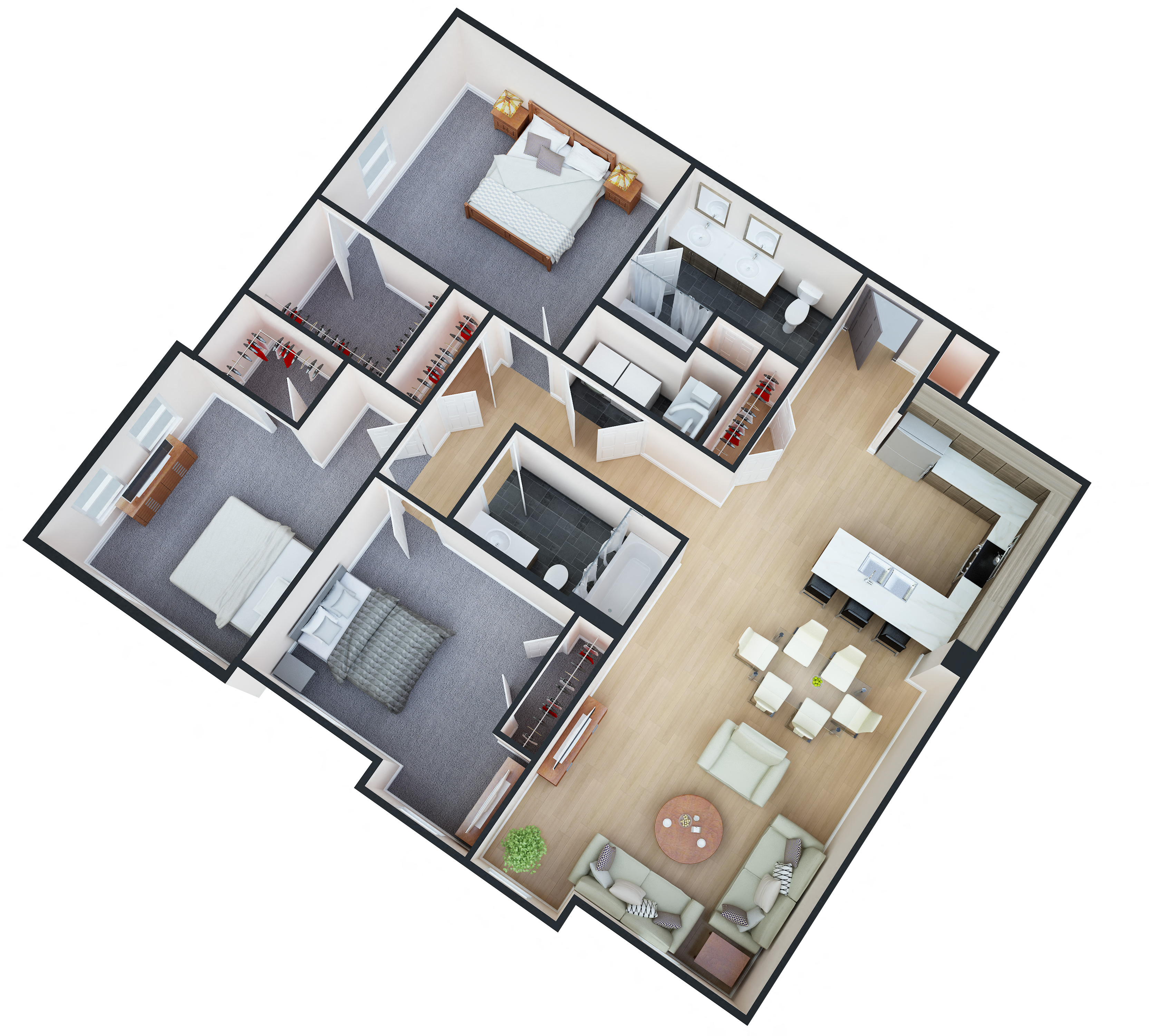 Three Bedroom Avana